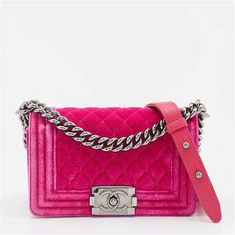 pink chanel boy bag|boy chanel handbag price.